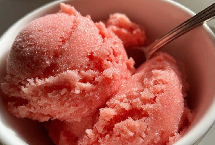 2-Ingredient Watermelon Sorbet