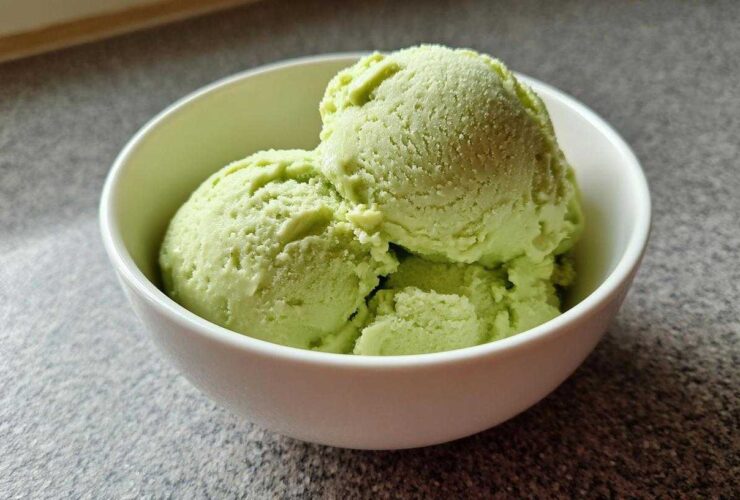 Avocado Ice Cream (Dairy-Free)