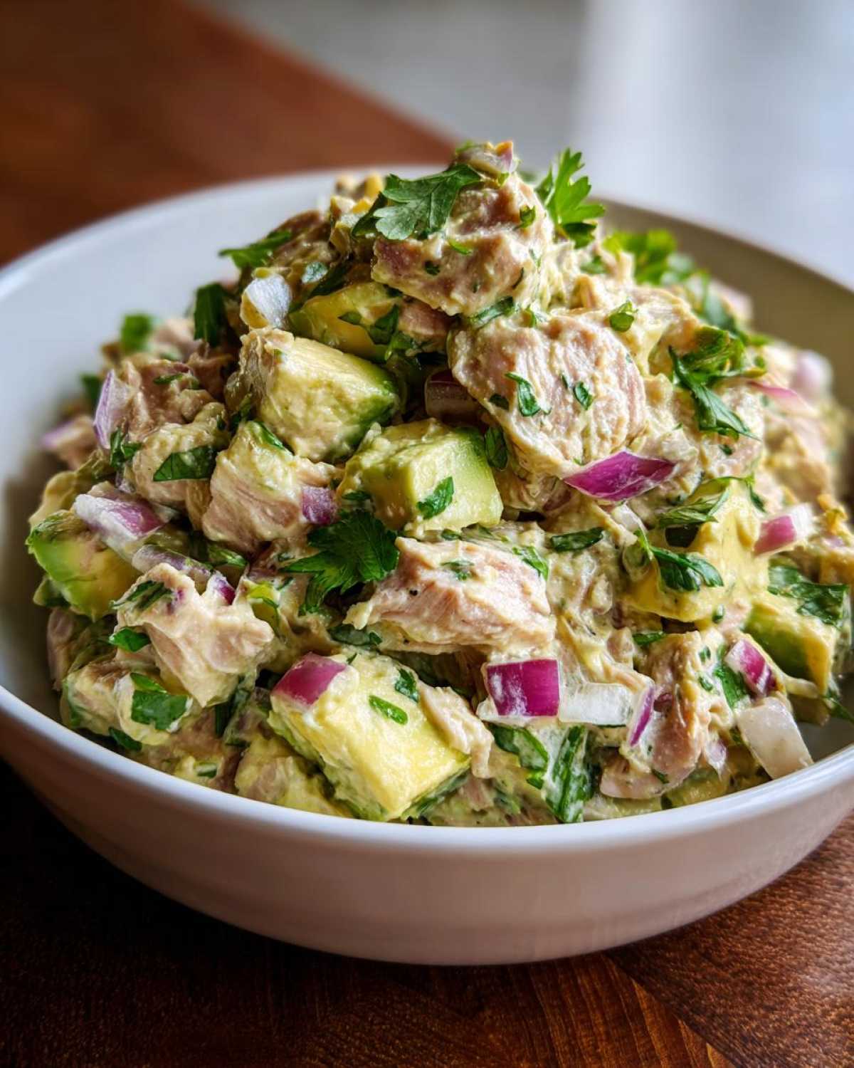 Avocado tuna salad - detail 4