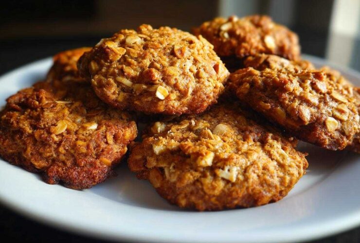 Banana Oatmeal Breakfast Cookies