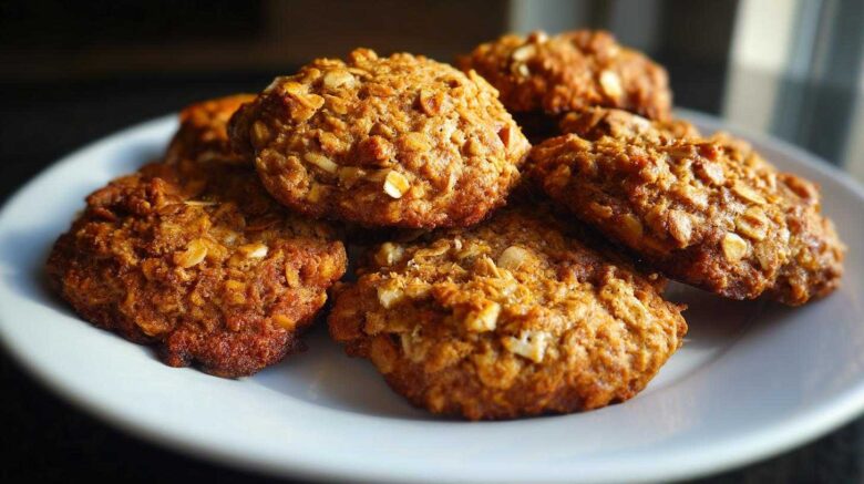 Banana Oatmeal Breakfast Cookies