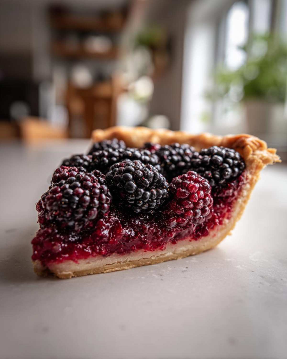 Black Raspberry Pie (Fresh Summer Berries) - detail 2