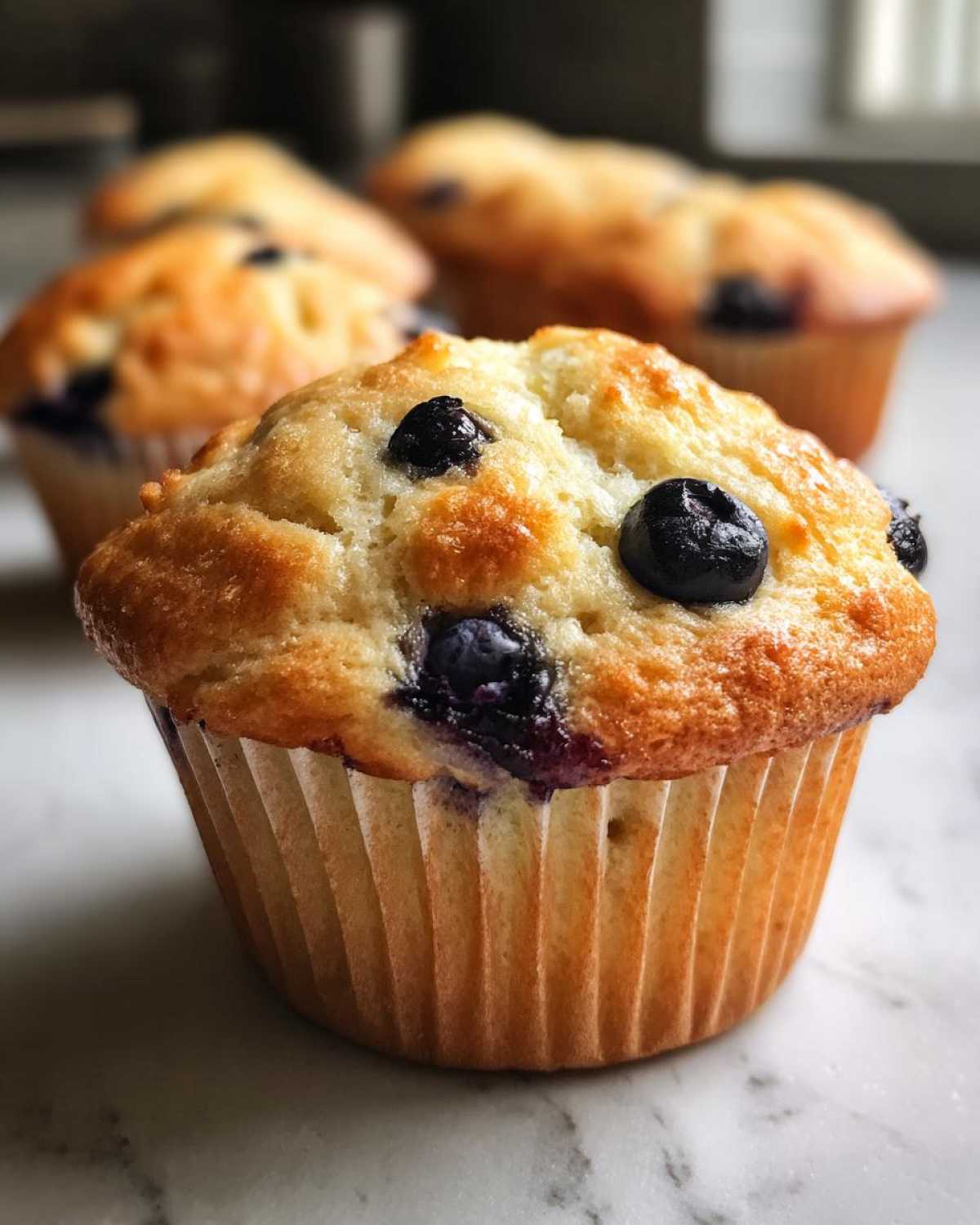 Blueberry Lemon Muffins - detail 1