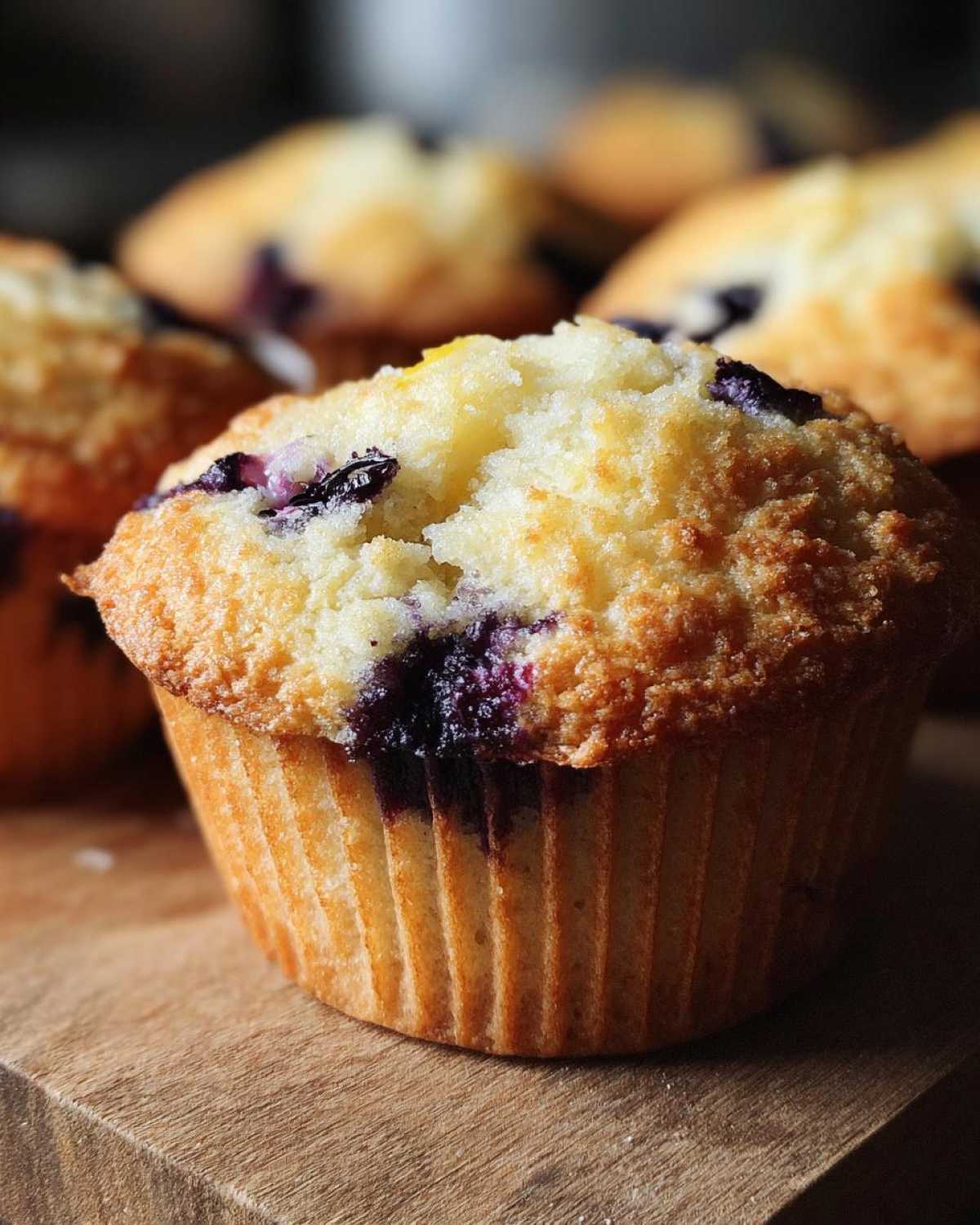 Blueberry Lemon Muffins - detail 2