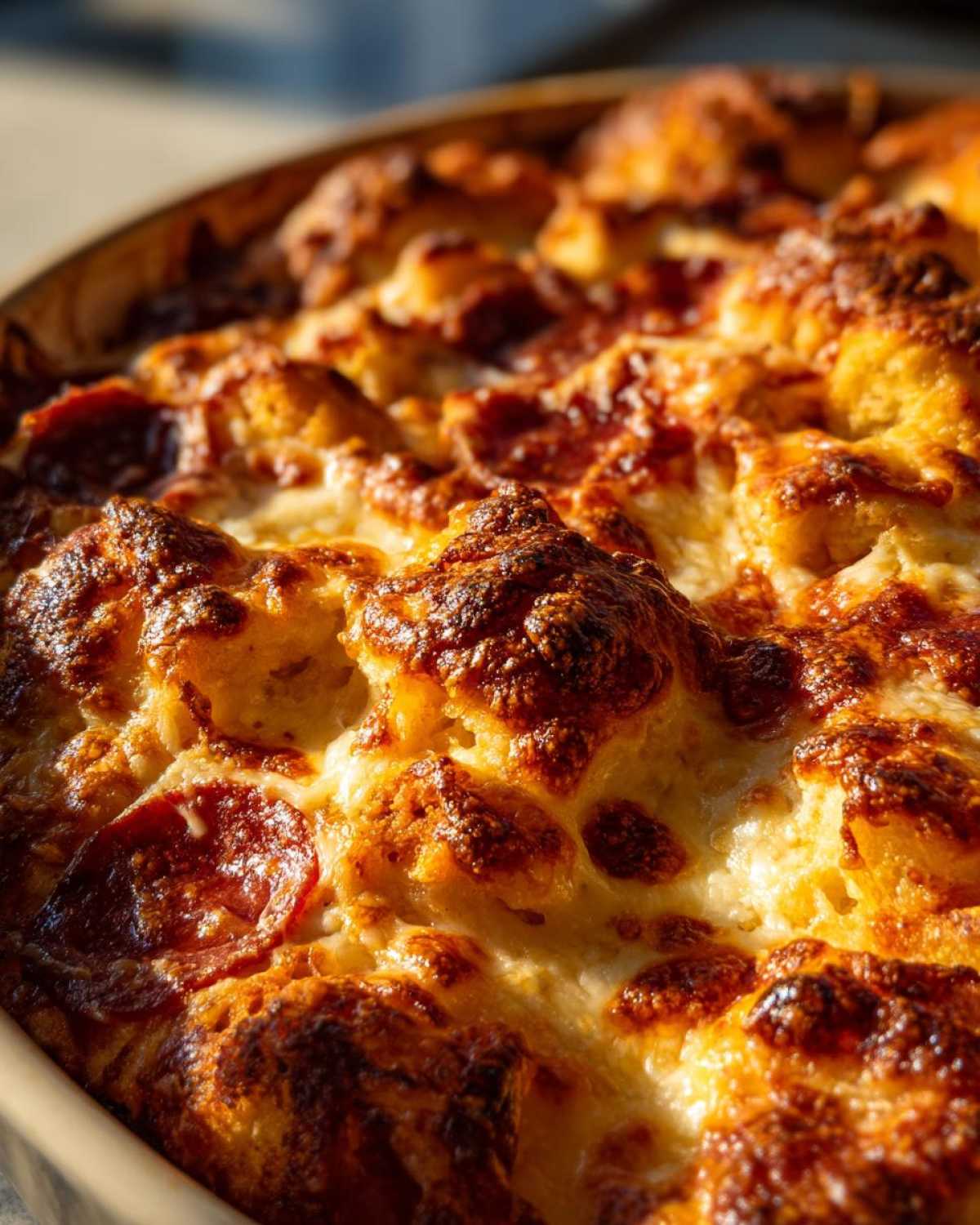 Bubble Pizza Casserole - detail 3