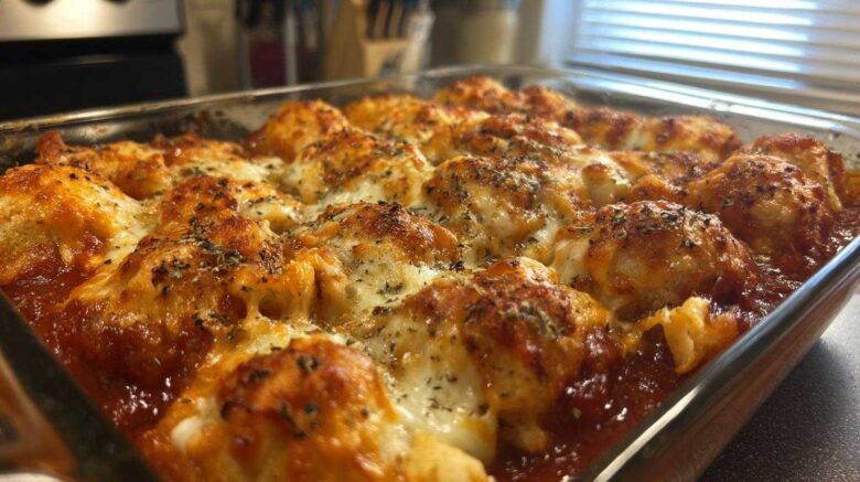 Bubble Pizza Casserole