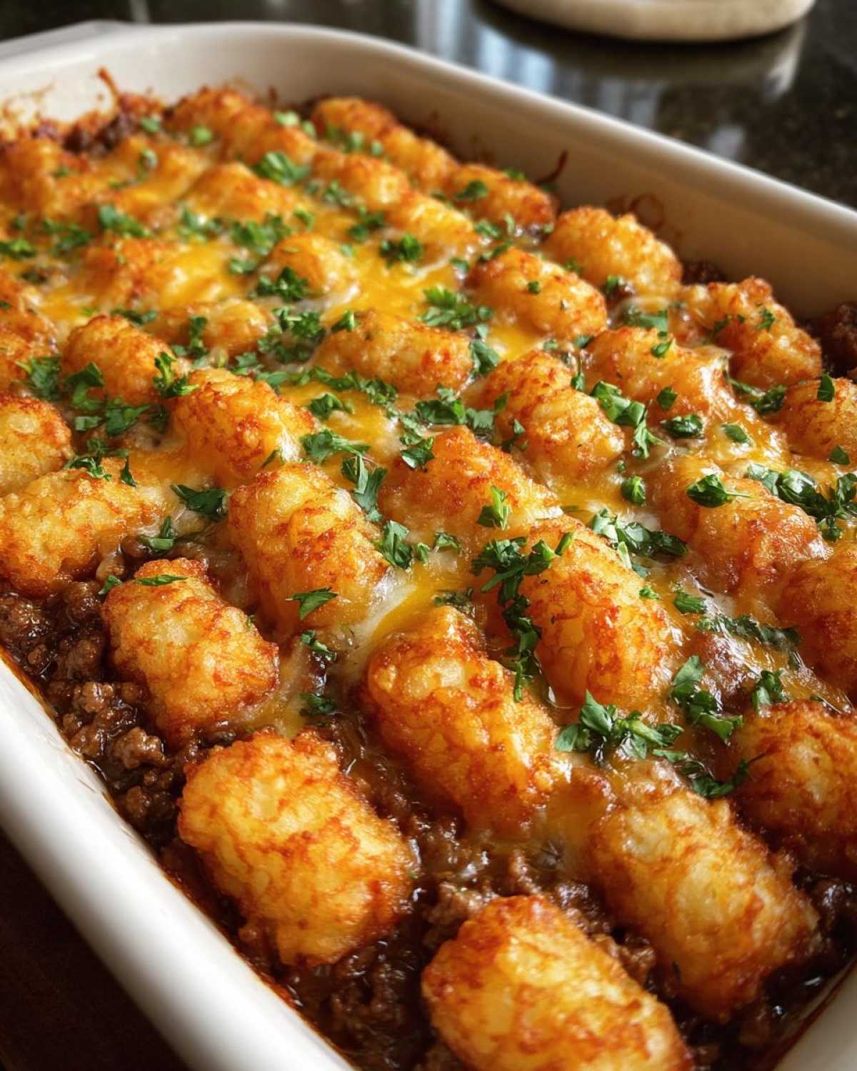 Cheesy Tater Tot Casserole - detail 1
