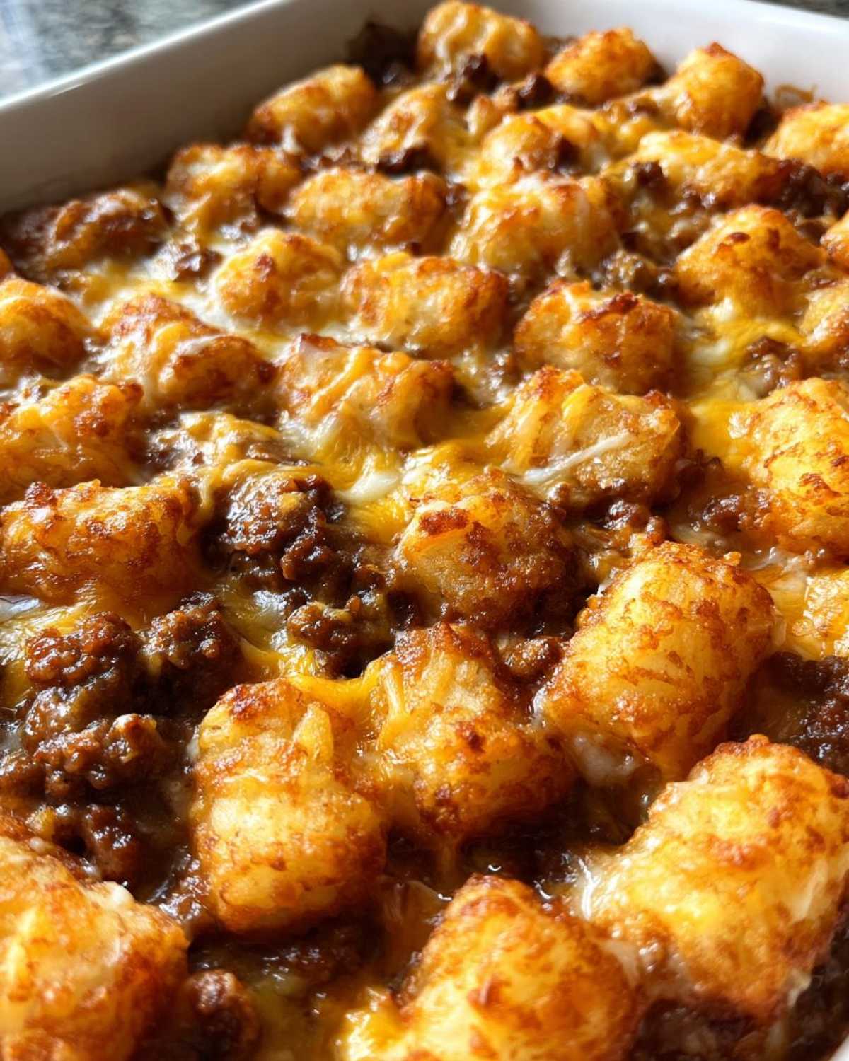 Cheesy Tater Tot Casserole - detail 3
