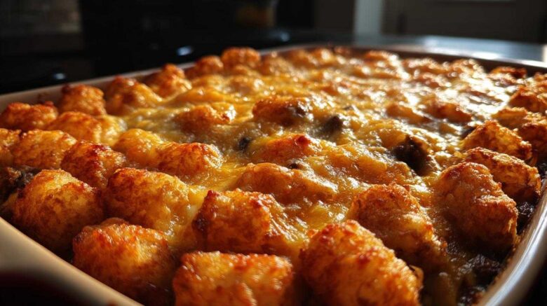 Cheesy Tater Tot Casserole