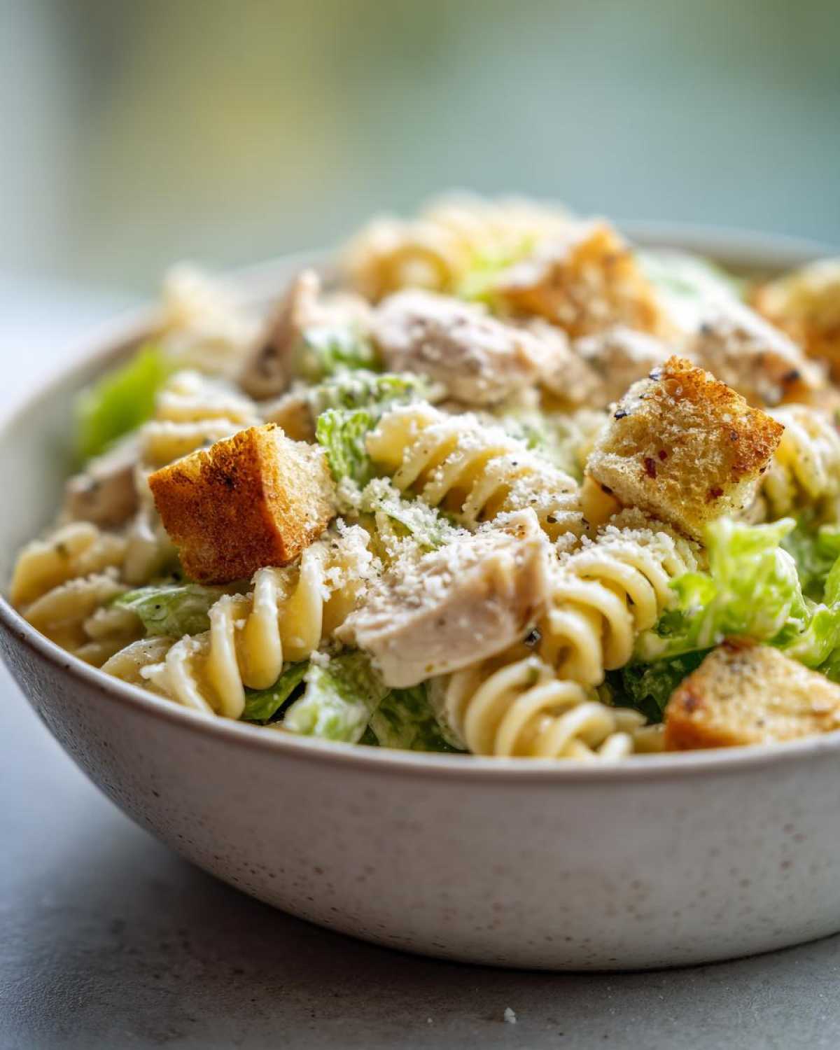 Chicken Caesar Pasta Salad - detail 3