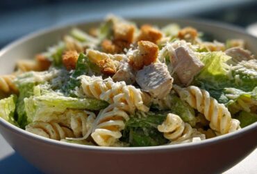 Chicken Caesar Pasta Salad