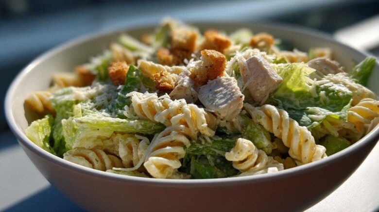 Chicken Caesar Pasta Salad