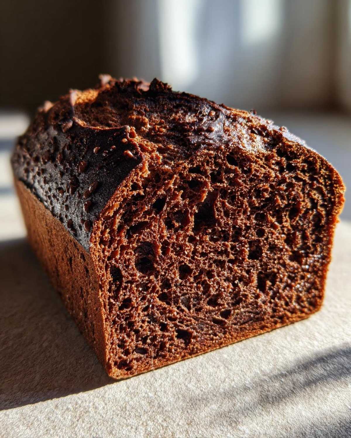 Chocolate Sourdough Bread - detail 4