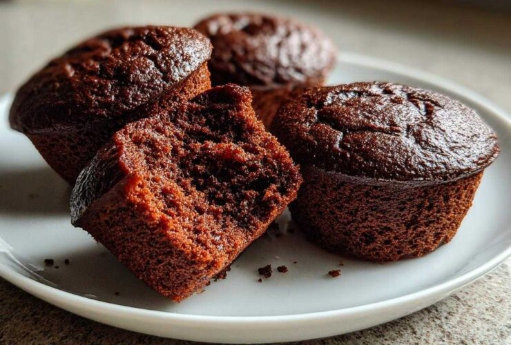 Chocolate protein muffins