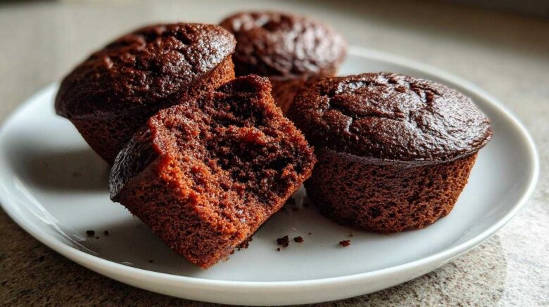 Chocolate protein muffins