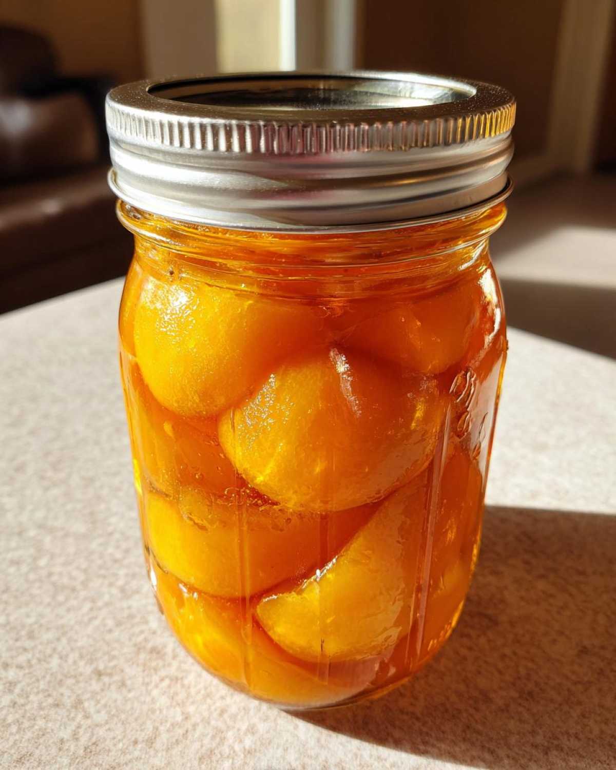 Classic Canned Peaches in Syrup - detail 3