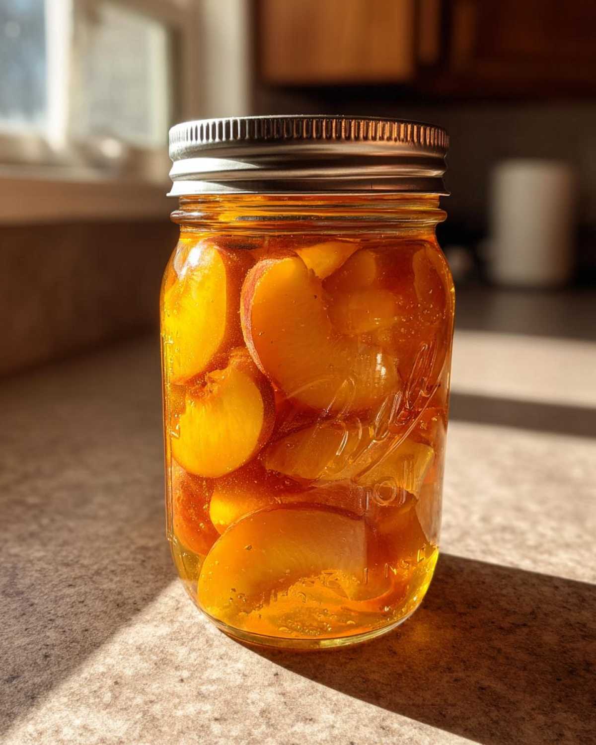 Classic Canned Peaches in Syrup - detail 4