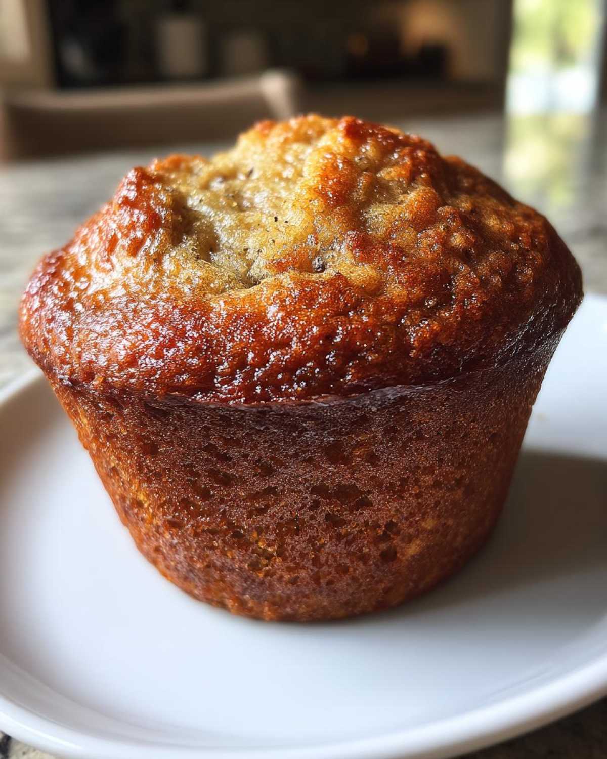 Classic banana muffins - detail 2