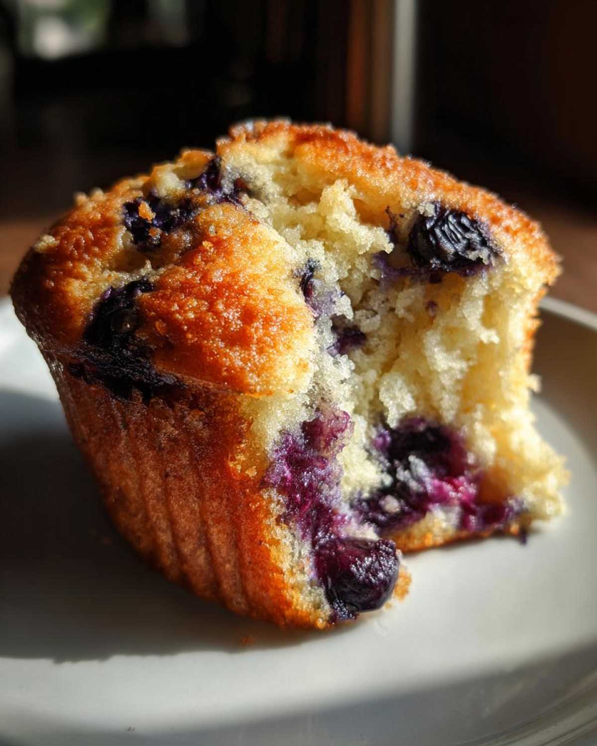 Classic blueberry muffins - detail 3