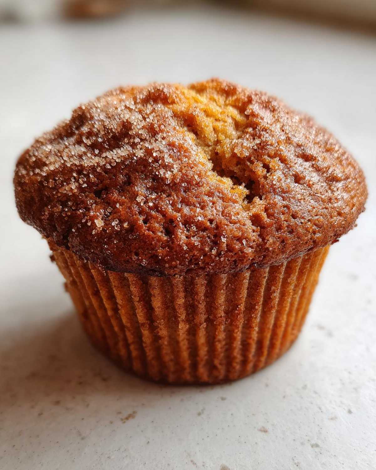 Classic pumpkin muffins - detail 3