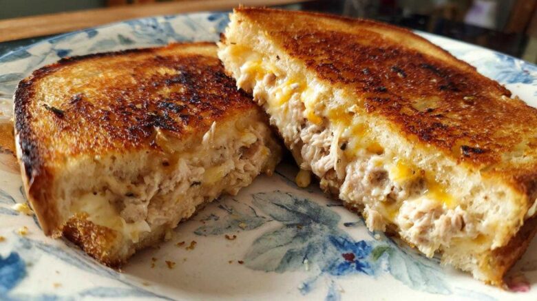 Classic tuna melt
