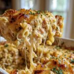 Classic tuna noodle casserole