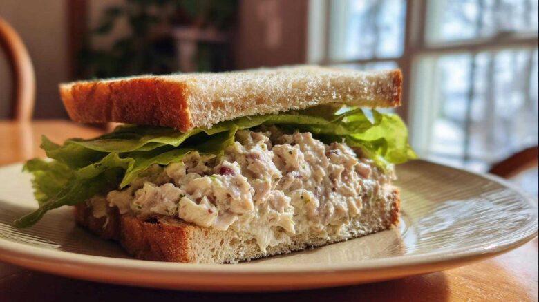 Classic tuna sandwich