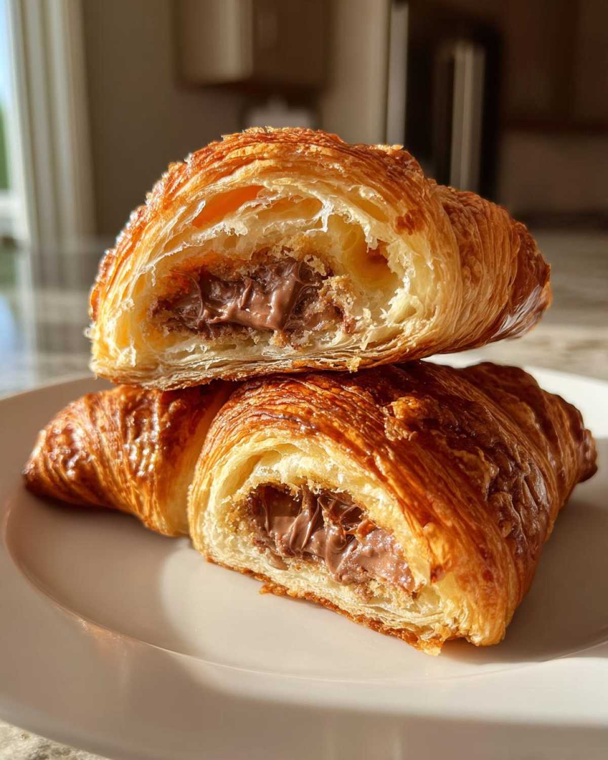Cookie-Stuffed Croissants (Viral Pastry) - detail 1