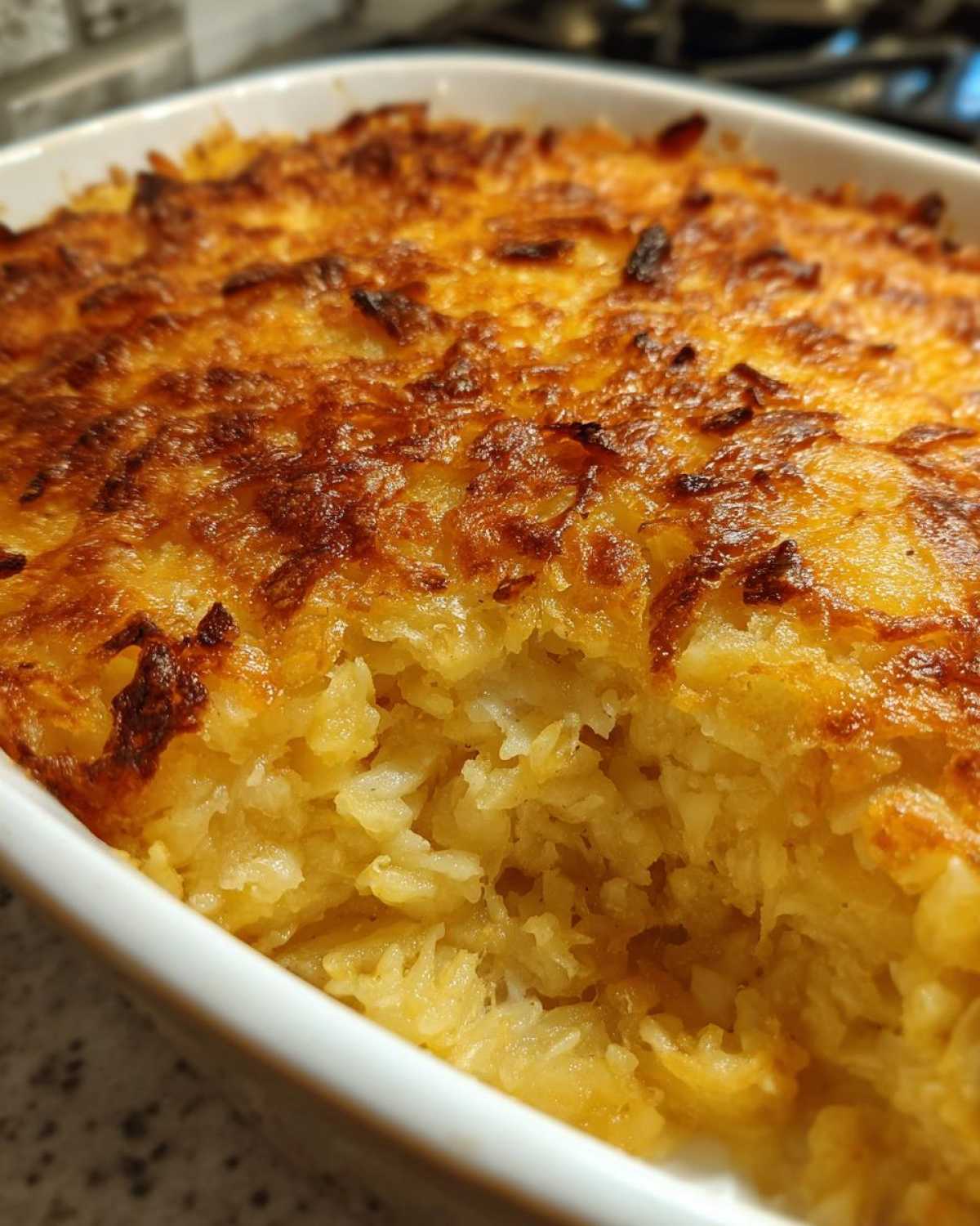 Copycat Cracker Barrel Hash Brown Casserole - detail 3