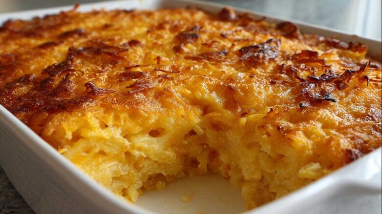 Copycat Cracker Barrel Hash Brown Casserole