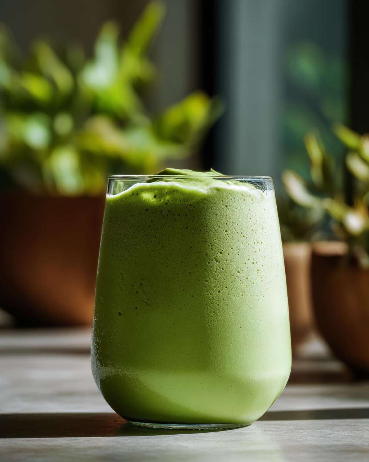 Creamy Avocado Shake (Healthy Breakfast) - detail 2