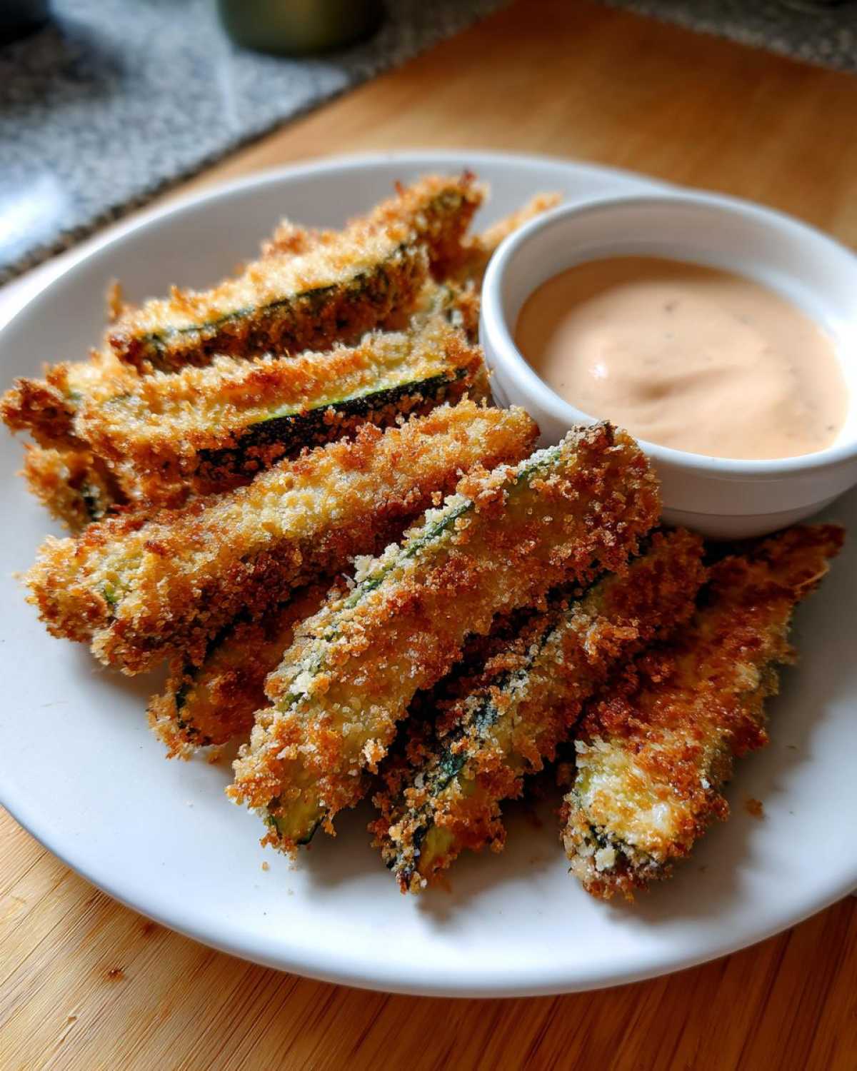 Crispy Baked Avocado Fries (with Chipotle Dip) - detail 1