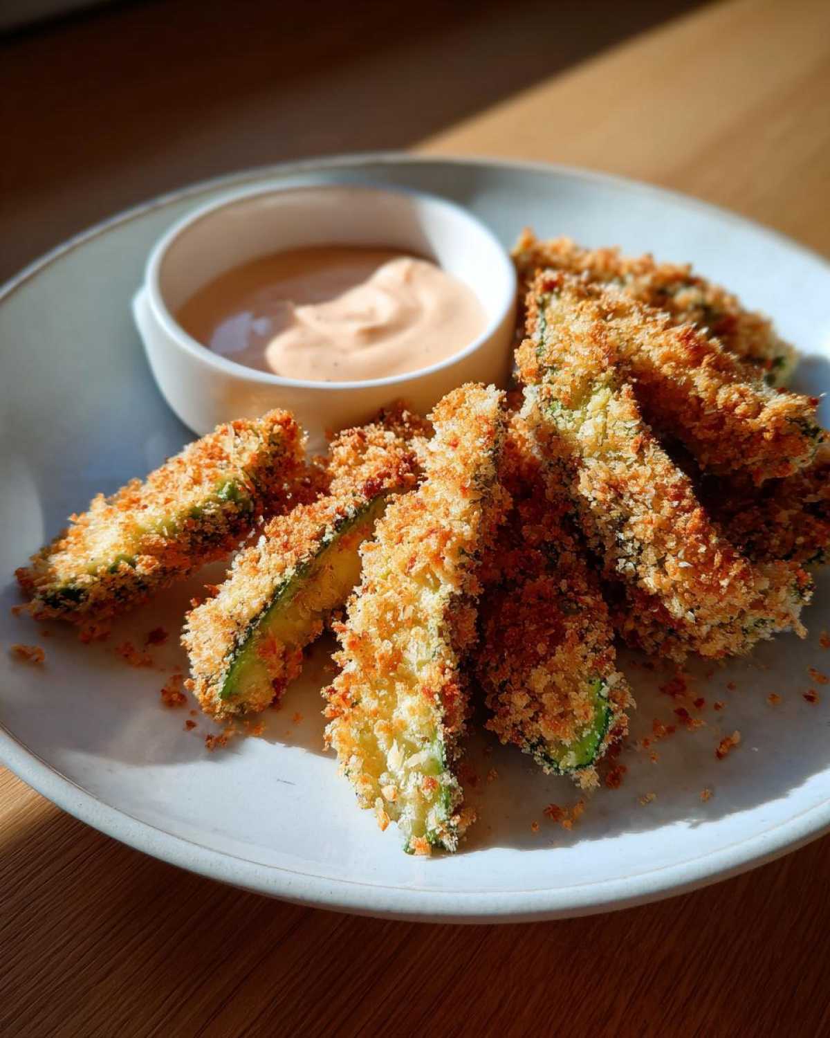 Crispy Baked Avocado Fries (with Chipotle Dip) - detail 3