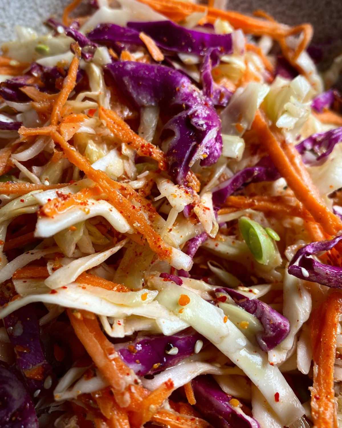 Crunchy Asian Ramen Slaw - detail 2