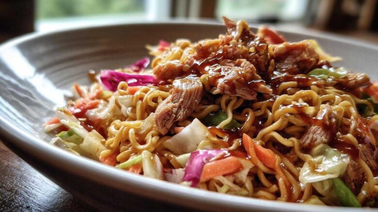 Crunchy Asian Ramen Slaw