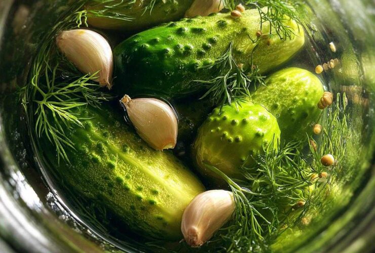 Crunchy Refrigerator Dill Pickles