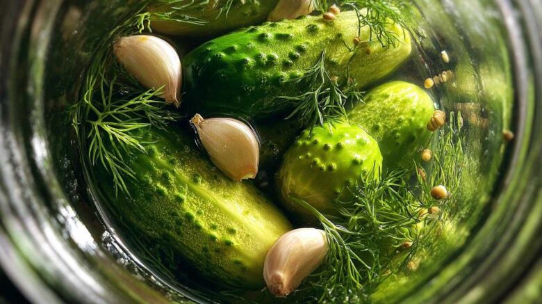 Crunchy Refrigerator Dill Pickles