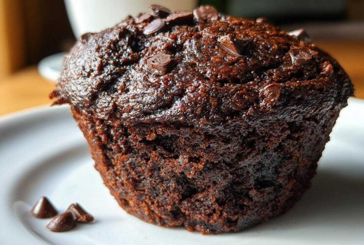 Double chocolate chip muffins