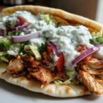 Easy Chicken Gyros (with Tzatziki)