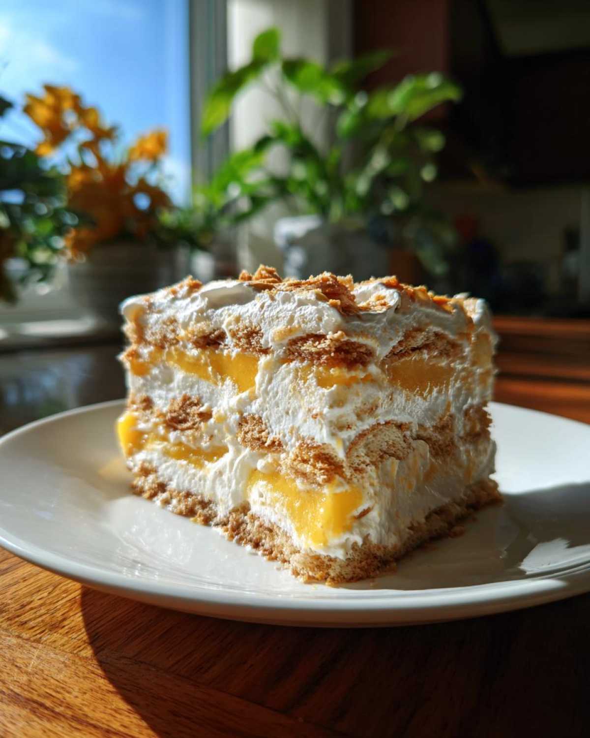 Filipino Mango Float (No-Bake Icebox Cake) - detail 3