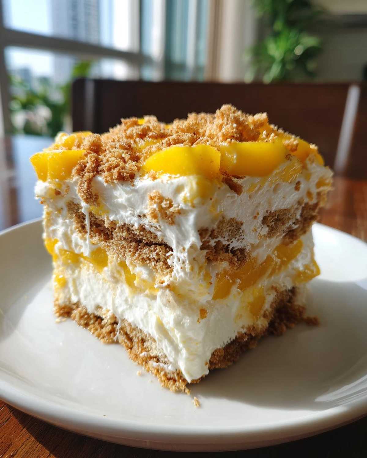 Filipino Mango Float (No-Bake Icebox Cake) - detail 2