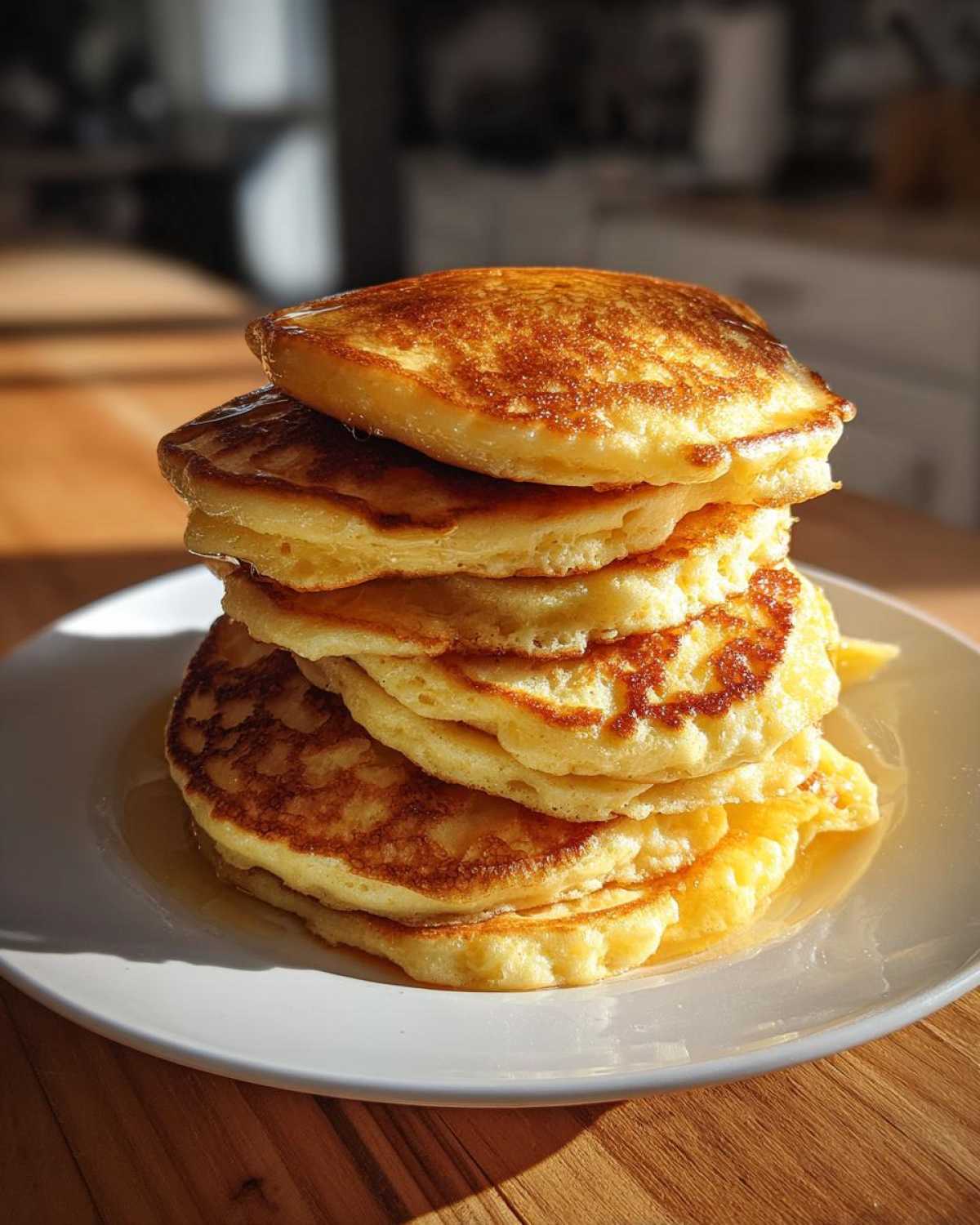 Fluffy Cottage Cheese Pancakes (High-Protein) - detail 2