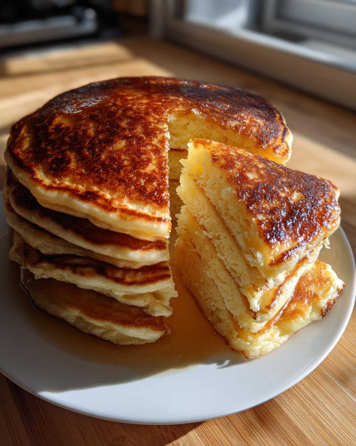 Fluffy Cottage Cheese Pancakes (High-Protein) - detail 3
