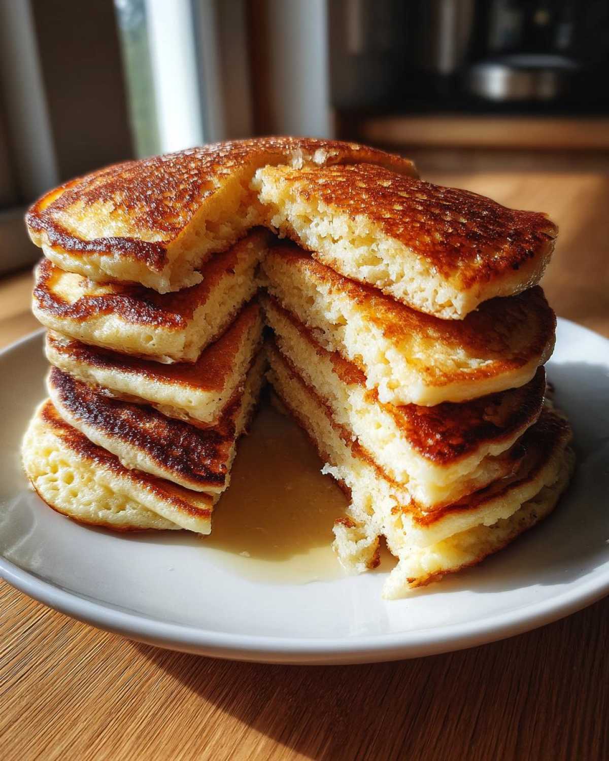 Fluffy Cottage Cheese Pancakes (High-Protein) - detail 4