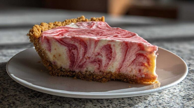 Frozen Strawberry Lemonade Pie