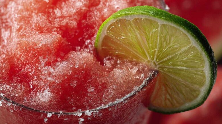 Frozen Watermelon Margarita