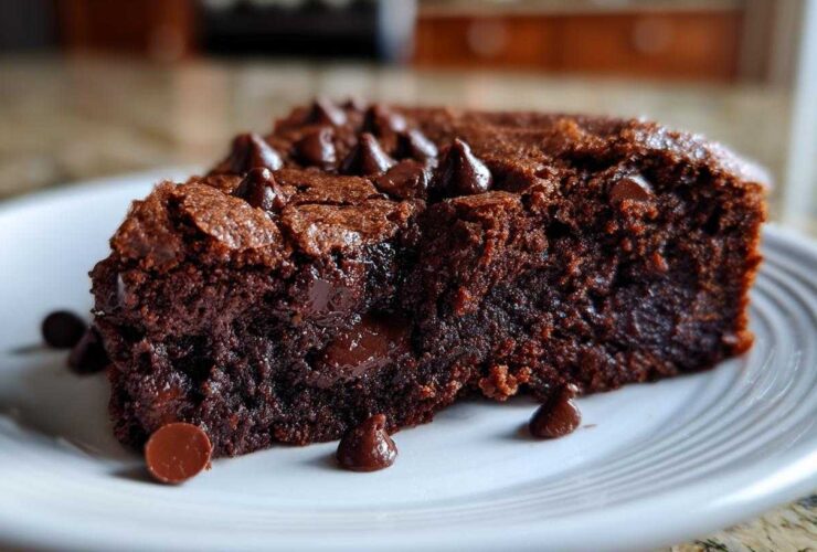 Fudgy Chocolate Dump Cake