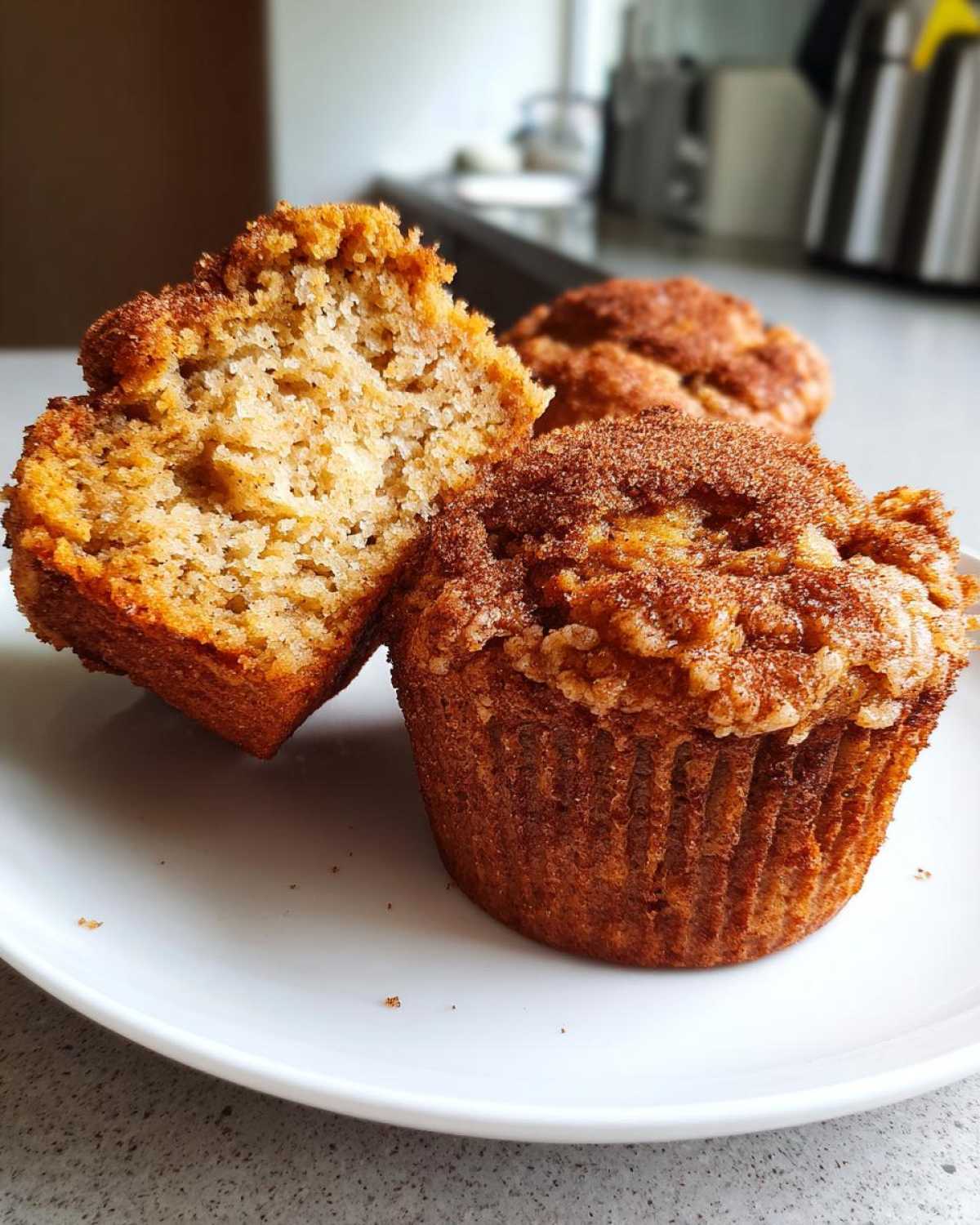 Gluten-free banana muffins - detail 3