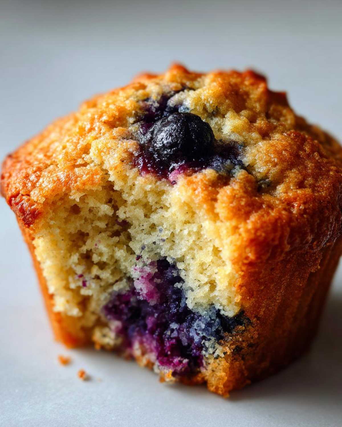 Gluten-free blueberry muffins - detail 4