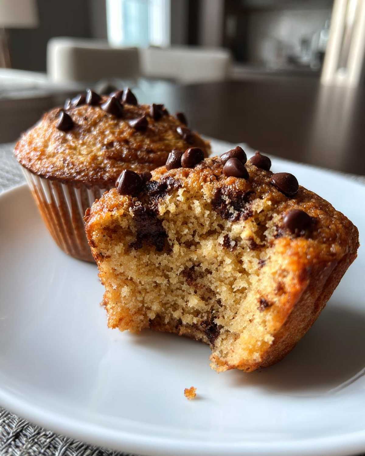 Gluten-free chocolate chip muffins - detail 4